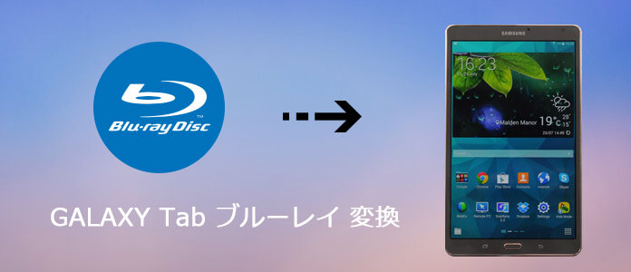 GALAXY Tabにブルーレイを変換