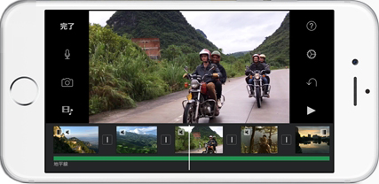 iMovieアプリ