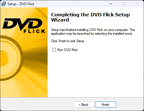 DVD Flickのインストール