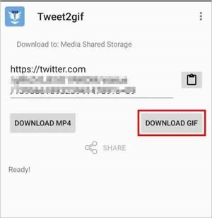 AndroidでTwitterのGIFを保存できるtweet2gif