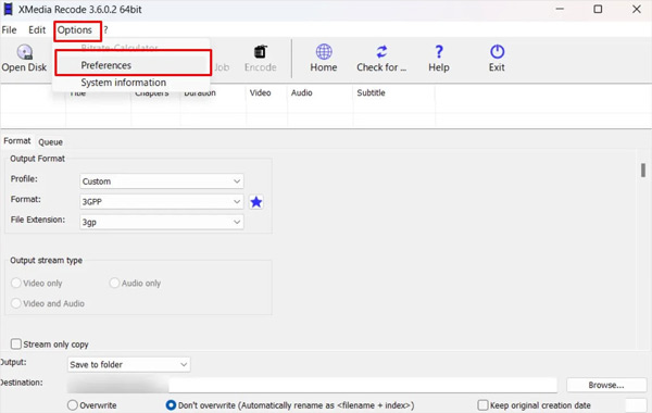 XMedia Recode日本語化